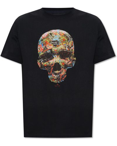 PS by Paul Smith Ps Paul Smith Printed T-Shirt - Black