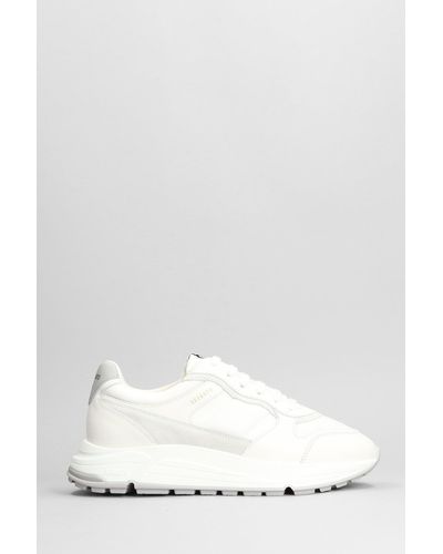 Axel Arigato Rush Leather And Polyester-blend Sneakers - White