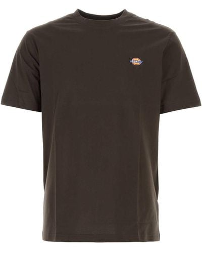 Dickies Chocolate Cotton Mapleton T-Shirt - Black
