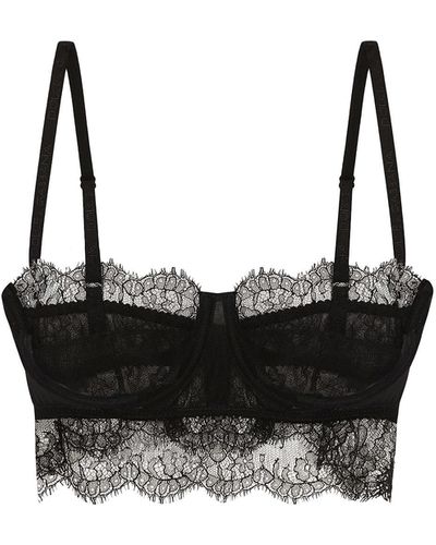 Dolce & Gabbana Black Lace Underwire Bra Lingerie Underwear main image 0