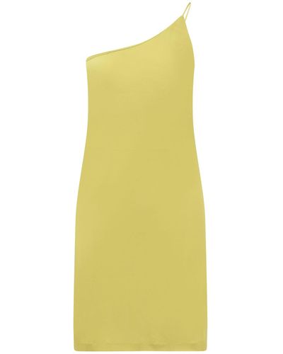 DSquared² One Shoulder Dress - Yellow