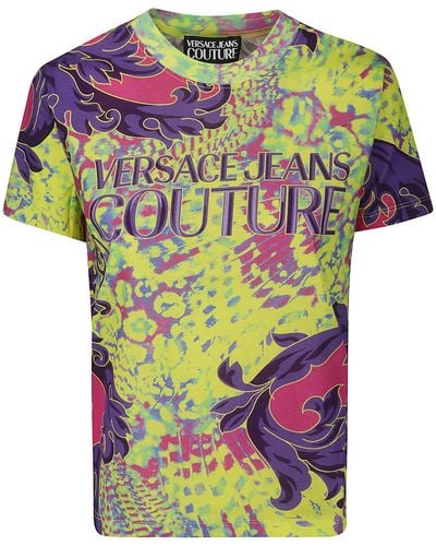 Versace 76dp613 R Placed T-shirt - Multicolour