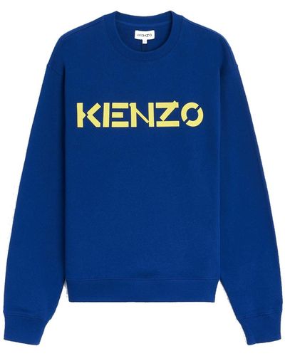 KENZO Logo Sweatshirt - Blue