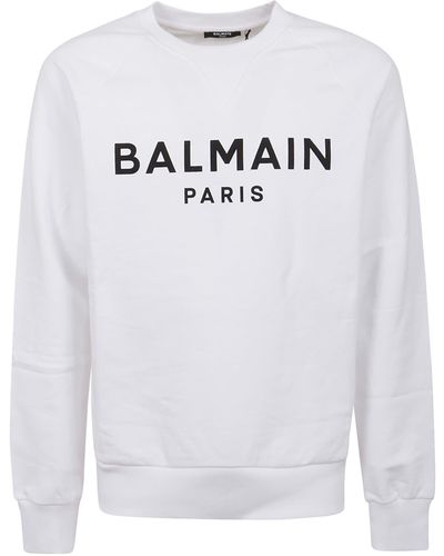 Balmain Printed Sweatshirt - Gray