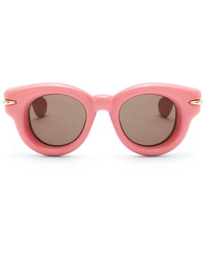 Loewe Lw40118I Inflated 72E Sunglasses - Pink