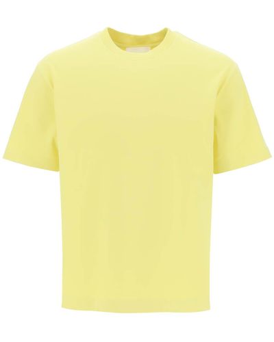 Closed Crew Neck T Shirt - Yellow