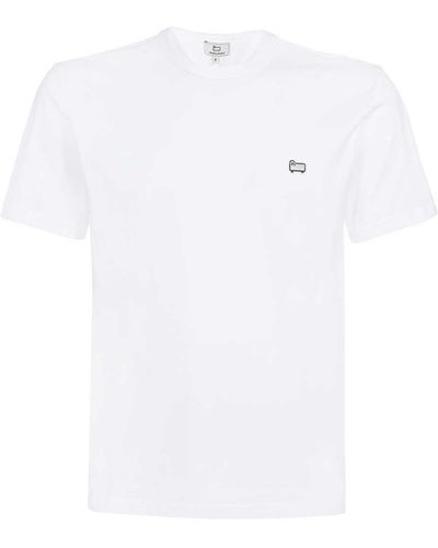 Woolrich Cotton Crew-neck T-shirt - White