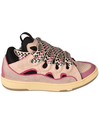Lanvin Curb Light Sneakers - Pink