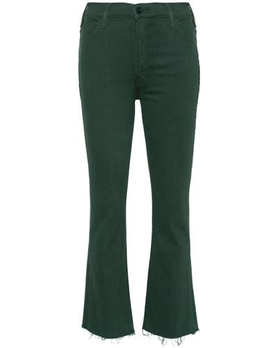 Mother High-waist Flared Jeans - Green