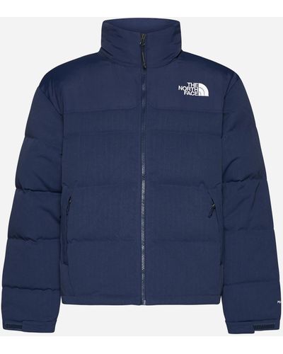 The North Face M 92 Quilted Ripstop Down Jacket - Blue