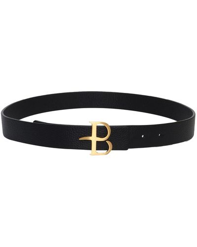 Ballantyne Belt With Logo - Black