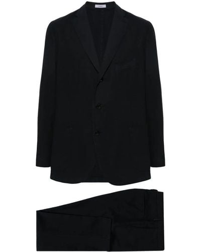 Boglioli Two Buttons Suit Clothing - Black