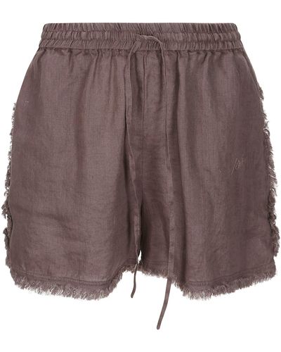 P.A.R.O.S.H. Shorts & Bermuda Shorts - Brown