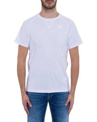 K-Way Short-Sleeved Crewneck T-Shirt - White