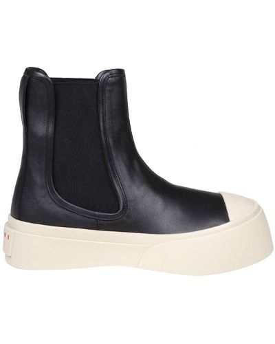 Marni Chelsea Ankle Boots - Black