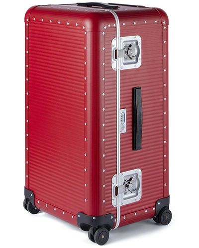 Fpm Aluminum Bank-trunk On Wheels L - Red