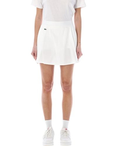 Lacoste Tennis Miniskirt - White