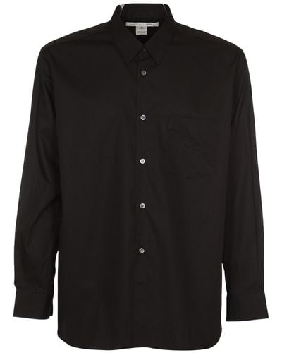 Comme des Garçons Long-Sleeved Shirt - Black