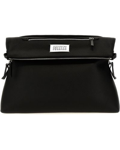 Maison Margiela Soft 5Ac On-Body Crossbody Bag - Black