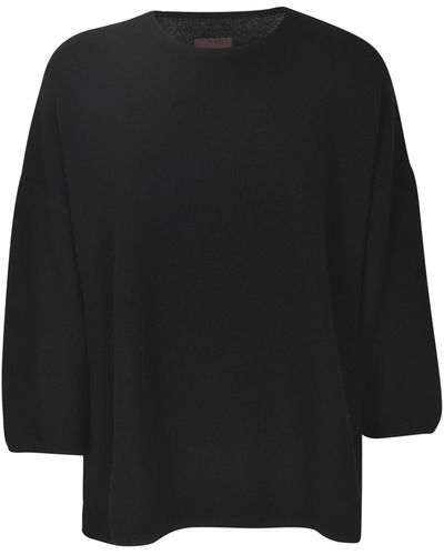 Oyuna Loose Fit Sweater - Black