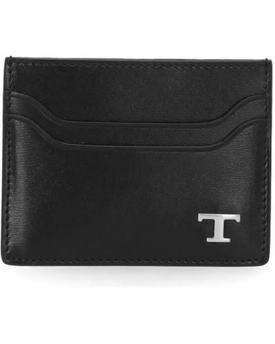 Tod's Leather Card Holder - White