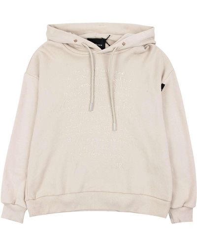John Richmond Over Hoodie With The Hood - Natural