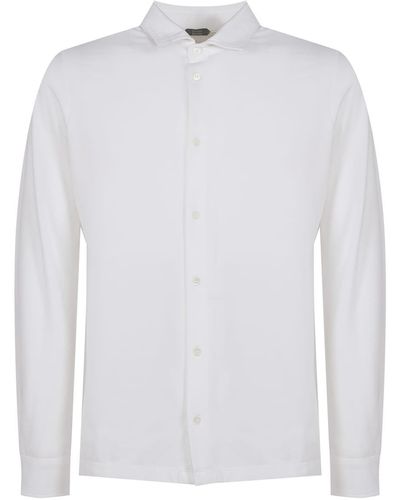 Zanone Cotton Shirt - White