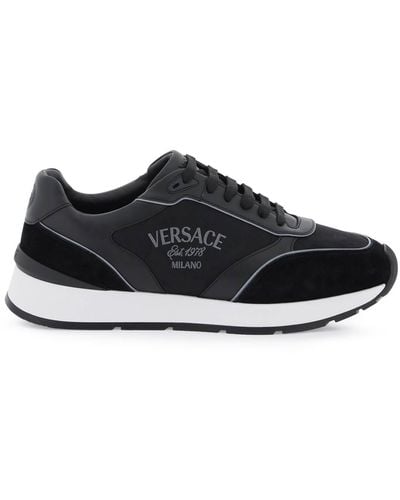 Versace Milano Sneakers - Black
