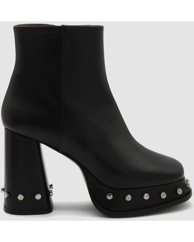 Roberto Festa Leather Vermont Boots - Black