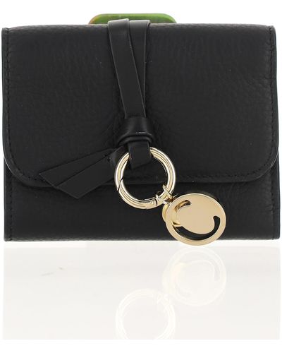 Chloé Alphabet Wallet - Black