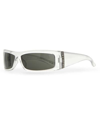 Gucci Transparent Acetate Sunglasses - Multicolour