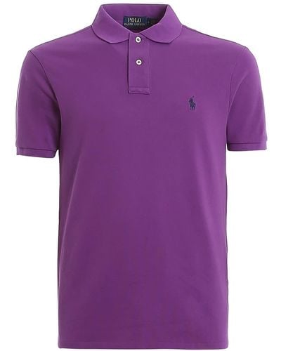 Polo Ralph Lauren - Woman - Purple - T-shirt main image 1
