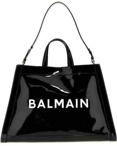Balmain 'Olivier'S Cabas' Shopping Bag - Black