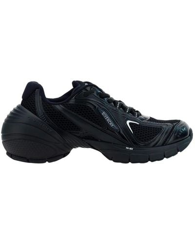 Givenchy Tk-mx Runner Sneakers In Mesh - Black