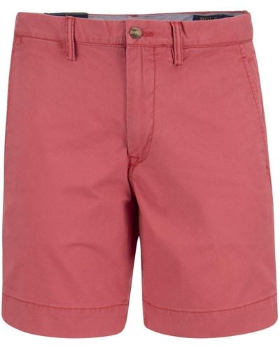 Polo Ralph Lauren Stretch Classic Fit Chino Short - Red