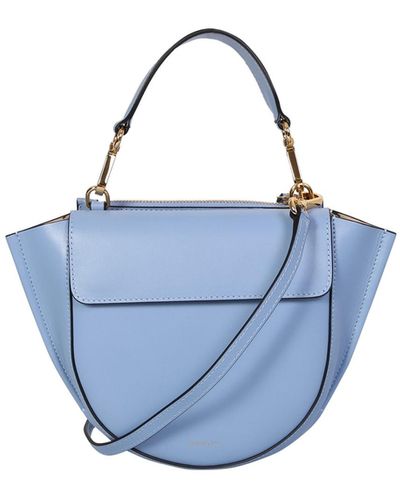 Wandler Hortensia Mini Heaven Bag - Blue