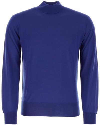PT Torino Electric Wool Sweater - Blue