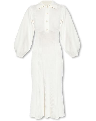Chloé Wool Dress - White