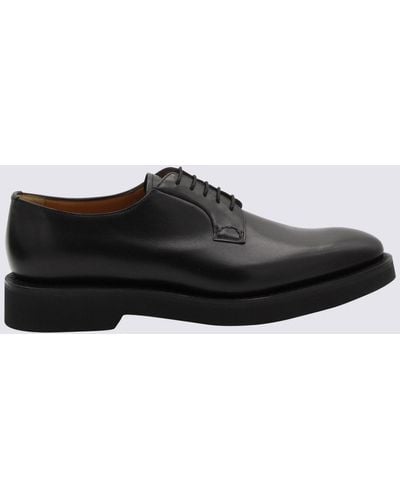 Church's Leather Shannon Lace Up Shoes - Black