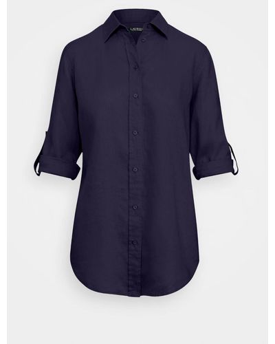 Polo Ralph Lauren Karrie Long Sleeve Shirt - Blue