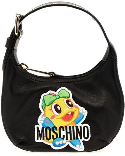 Moschino Bubble Bobble Handbag - Black