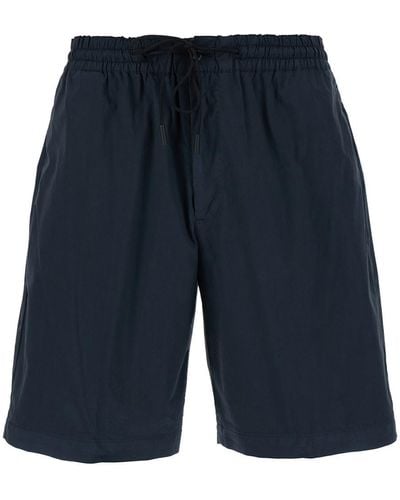 PT01 Bermuda Shorts With Drawstring - Blue