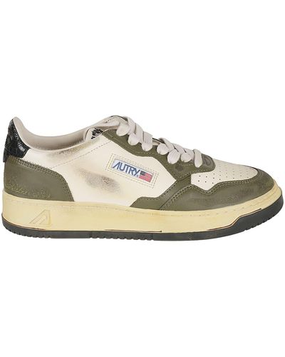 Autry Sup Vintage Low Sneakers - White
