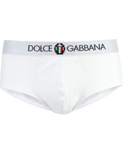 Dolce & Gabbana Brando Cotton Briefs - White
