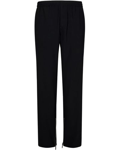 Off-White c/o Virgil Abloh Ow Emb Wool Lounge Pants - Black