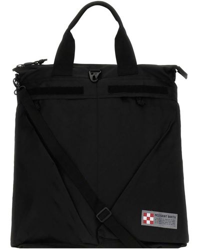 Mc2 Saint Barth Canvas Backpack - Black