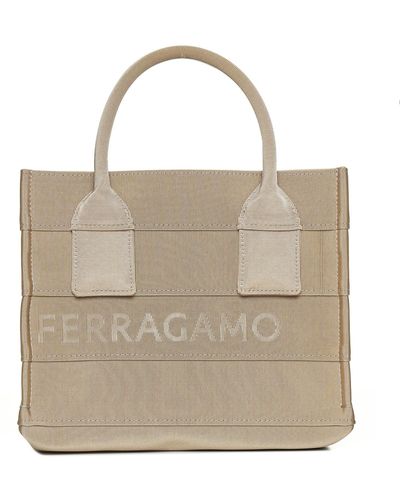 Ferragamo Shoulder Bag - Natural