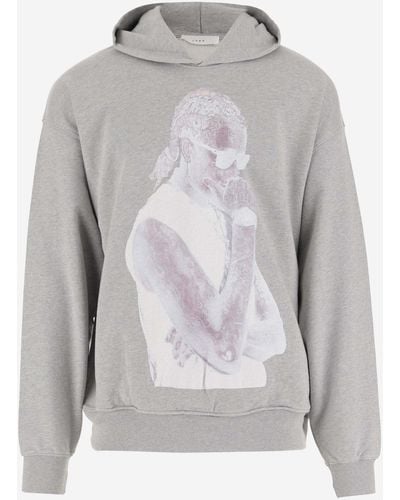 1989 STUDIO Cotton Sweatshirt With Print - Gray