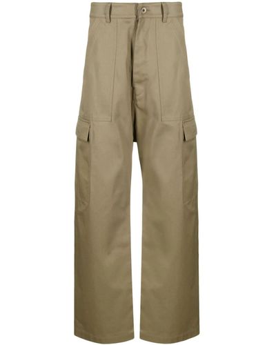Rick Owens DRKSHDW Straight-leg Cargo Trousers - Natural
