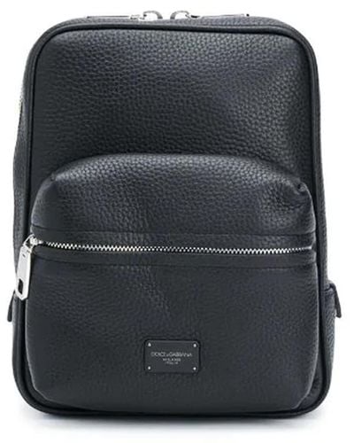 Dolce & Gabbana Small Palermo Backpack - Black
